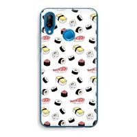 CaseCompany Sushi time: Huawei P20 Lite Transparant Hoesje