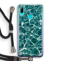 CaseCompany Weerkaatsing water: Huawei P Smart (2019) Transparant Hoesje met koord