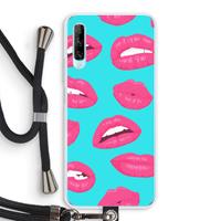 CaseCompany Bite my lip: Huawei P Smart Pro Transparant Hoesje met koord