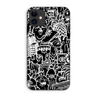 CaseCompany Vexx Black Mixtape: iPhone 11 Tough Case