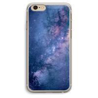 CaseCompany Nebula: iPhone 6 Plus / 6S Plus Transparant Hoesje