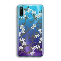 CaseCompany Blossoming spring: Huawei P30 Lite Transparant Hoesje
