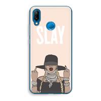 CaseCompany Slay All Day: Huawei P20 Lite Transparant Hoesje