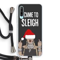 CaseCompany Came To Sleigh: Huawei P Smart Pro Transparant Hoesje met koord