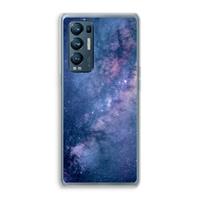CaseCompany Nebula: Oppo Find X3 Neo Transparant Hoesje