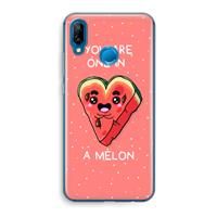 CaseCompany One In A Melon: Huawei P20 Lite Transparant Hoesje