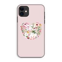 CaseCompany GRL PWR Flower: iPhone 11 Tough Case