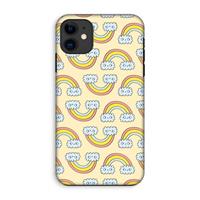 CaseCompany Regenboog: iPhone 11 Tough Case