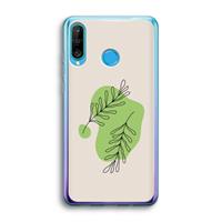 CaseCompany Beleaf in you: Huawei P30 Lite Transparant Hoesje