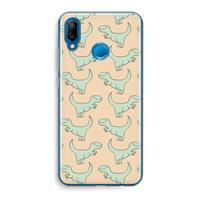 CaseCompany Dinos: Huawei P20 Lite Transparant Hoesje