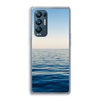 CaseCompany Water horizon: Oppo Find X3 Neo Transparant Hoesje