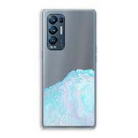 CaseCompany Fantasie pastel: Oppo Find X3 Neo Transparant Hoesje