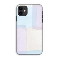 CaseCompany Square pastel: iPhone 11 Tough Case