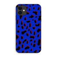 CaseCompany Blue Leopard: iPhone 11 Tough Case