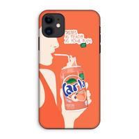 CaseCompany Peach please!: iPhone 11 Tough Case