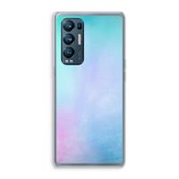 CaseCompany mist pastel: Oppo Find X3 Neo Transparant Hoesje