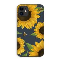 CaseCompany Sunflower and bees: iPhone 11 Tough Case