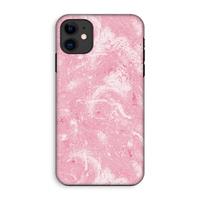 CaseCompany Abstract Painting Pink: iPhone 11 Tough Case