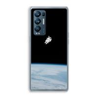 CaseCompany Alone in Space: Oppo Find X3 Neo Transparant Hoesje