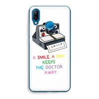 CaseCompany Smile: Huawei P20 Lite Transparant Hoesje