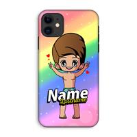 CaseCompany Chibi Maker man: iPhone 11 Tough Case