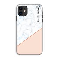 CaseCompany Marmer in stijl: iPhone 11 Tough Case