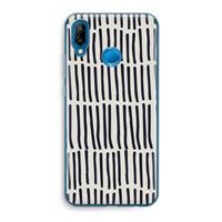 CaseCompany Moroccan stripes: Huawei P20 Lite Transparant Hoesje