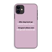 CaseCompany gij zijt ook iemand: iPhone 11 Tough Case