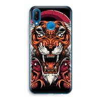 CaseCompany Tiger and Rattlesnakes: Huawei P20 Lite Transparant Hoesje