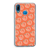 CaseCompany Just peachy: Huawei P20 Lite Transparant Hoesje