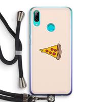 CaseCompany You Complete Me #1: Huawei P Smart (2019) Transparant Hoesje met koord