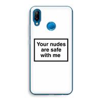 CaseCompany Safe with me: Huawei P20 Lite Transparant Hoesje
