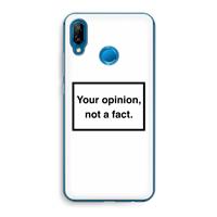 CaseCompany Your opinion: Huawei P20 Lite Transparant Hoesje