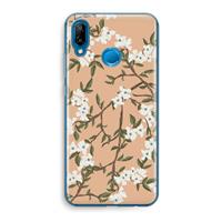 CaseCompany Blossoming spring: Huawei P20 Lite Transparant Hoesje