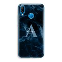 CaseCompany Midnight Marble: Huawei P20 Lite Transparant Hoesje
