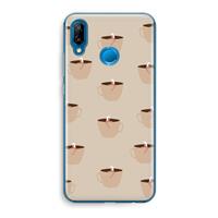CaseCompany Morning coffee: Huawei P20 Lite Transparant Hoesje
