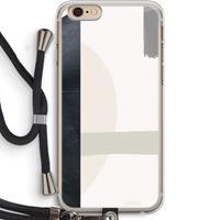 CaseCompany Baca: iPhone 6 PLUS / 6S PLUS Transparant Hoesje met koord