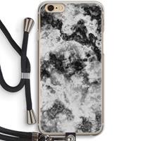CaseCompany Onweer: iPhone 6 / 6S Transparant Hoesje met koord