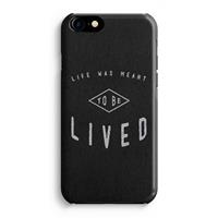 CaseCompany To be lived: Volledig Geprint iPhone 7 Hoesje