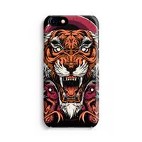 CaseCompany Tiger and Rattlesnakes: Volledig Geprint iPhone 7 Hoesje