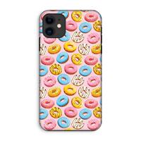 CaseCompany Pink donuts: iPhone 11 Tough Case