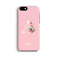CaseCompany Pink Bouquet: Volledig Geprint iPhone 7 Hoesje