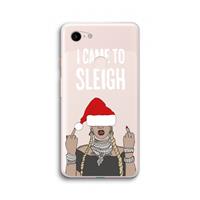CaseCompany Came To Sleigh: Google Pixel 3 XL Transparant Hoesje