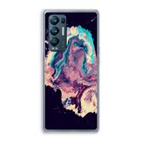 CaseCompany Cosmic Silence: Oppo Find X3 Neo Transparant Hoesje
