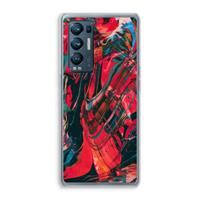 CaseCompany Endless Descent: Oppo Find X3 Neo Transparant Hoesje