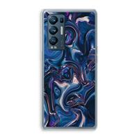 CaseCompany Mirrored Mirage: Oppo Find X3 Neo Transparant Hoesje