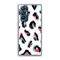 CaseCompany Cheetah color: Oppo Find X3 Neo Transparant Hoesje
