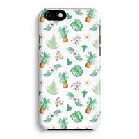 CaseCompany Ananas bladeren: Volledig Geprint iPhone 7 Hoesje
