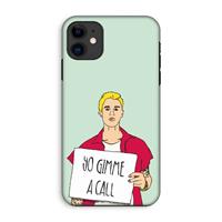 CaseCompany Gimme a call: iPhone 11 Tough Case