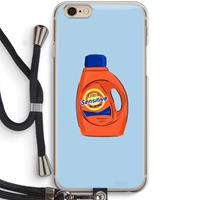 CaseCompany Ultra Sensitive: iPhone 6 / 6S Transparant Hoesje met koord